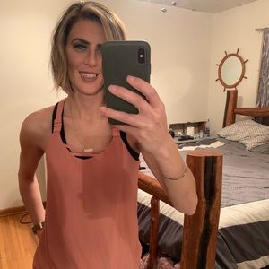 Women’s crisscross dressy tank top